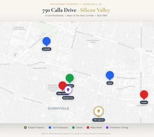 750 Calla Drive, Sunnyvale, CA 94086