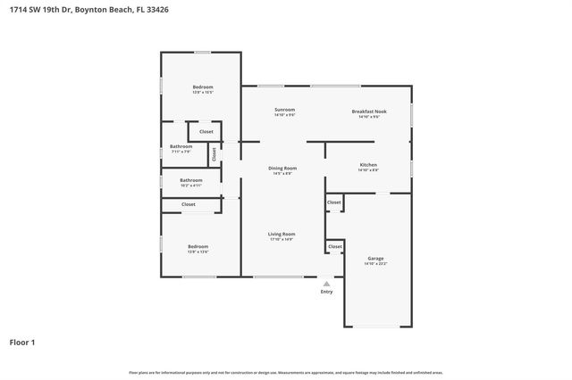 1714 SW 19th Drive, Boynton Beach, FL 33426