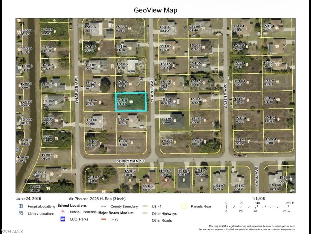 815 Chapel AVE, LEHIGH ACRES, FL 33971 — exterior