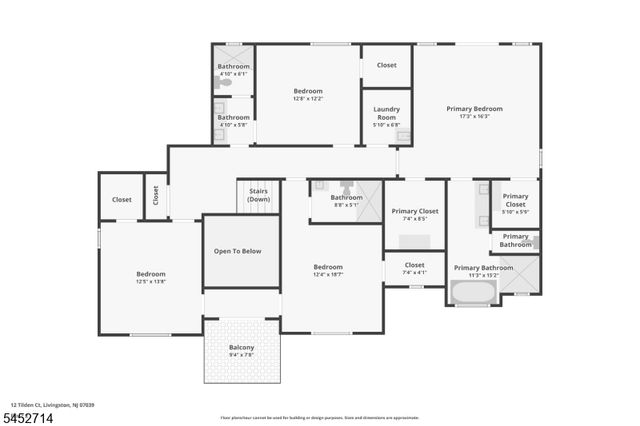 12 Tilden Ct, Livingston Twp., NJ 07039