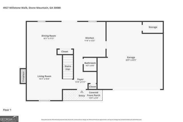 4927 Millstone Walk, Stone Mountain, GA 30088