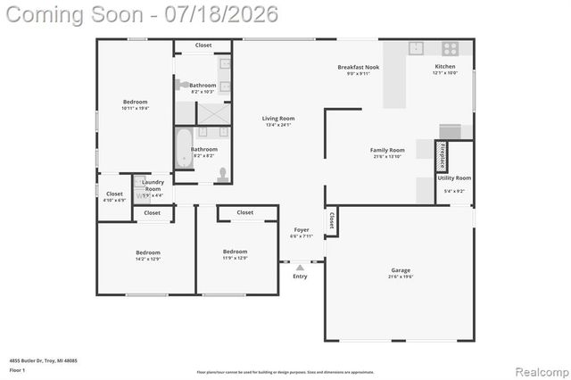 4855 Butler Drive, Troy, MI 48085