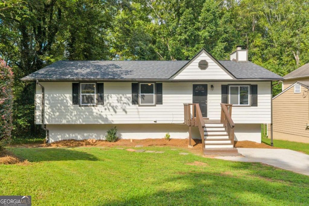 1351 Muirforest Way, Stone Mountain, GA 30088 — exterior