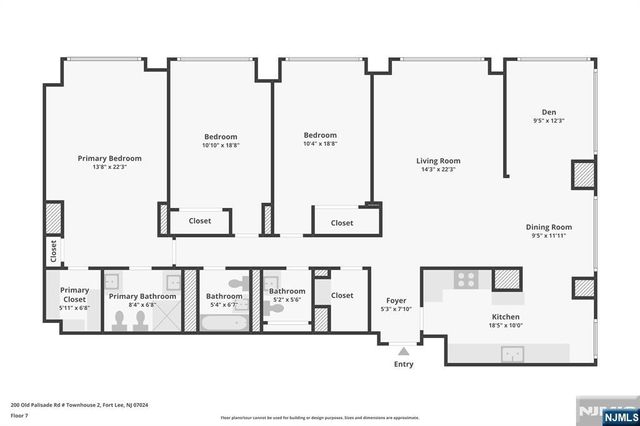 200 Old Palisade Road 7G, Fort Lee, NJ 07024