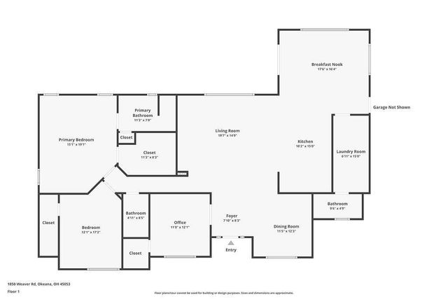 1850 S Weaver Road, Morgan Twp, OH 45053