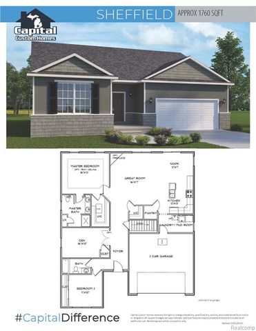 659 Round Rock Dr, Howell, MI 48843