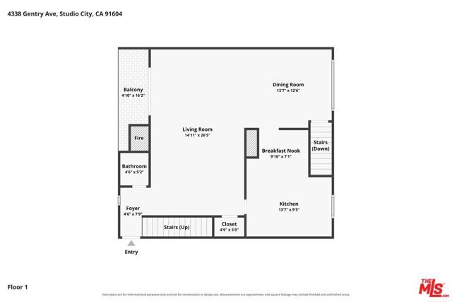 4338 Gentry Avenue Unit 2, Los Angeles, CA 91604