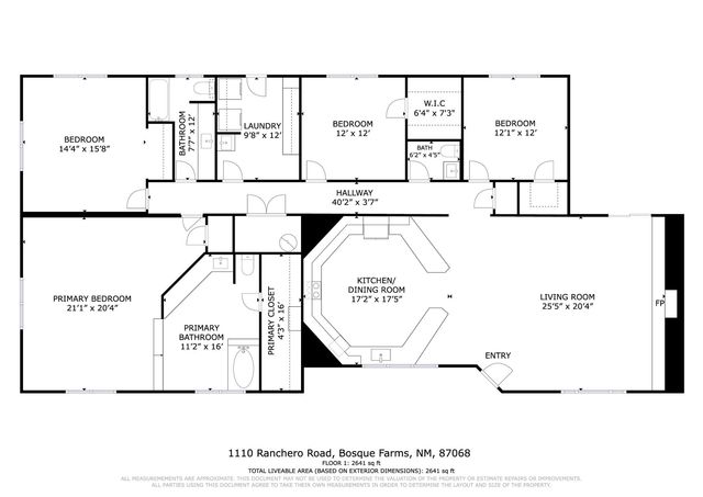 1110 Ranchero Road, Bosque Farms, NM 87068