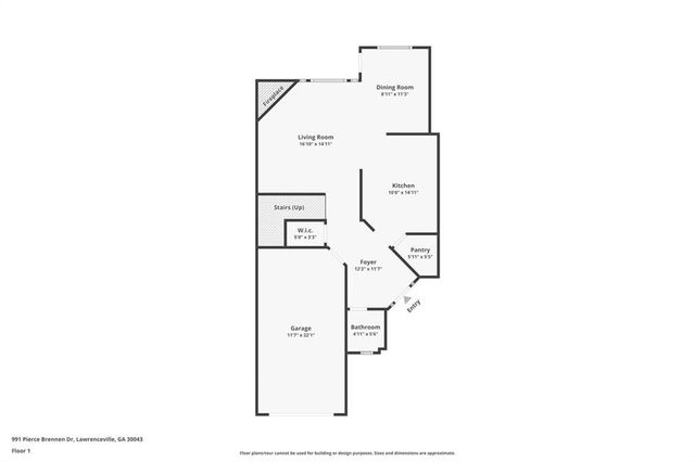 991 Pierce Brennen NE Drive, Lawrenceville, GA 30043