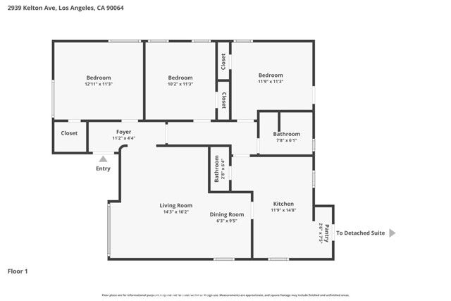 2939 Kelton Avenue, Los Angeles, CA 90064