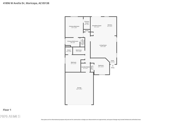 41896 W AVELLA Drive, Maricopa, AZ 85138