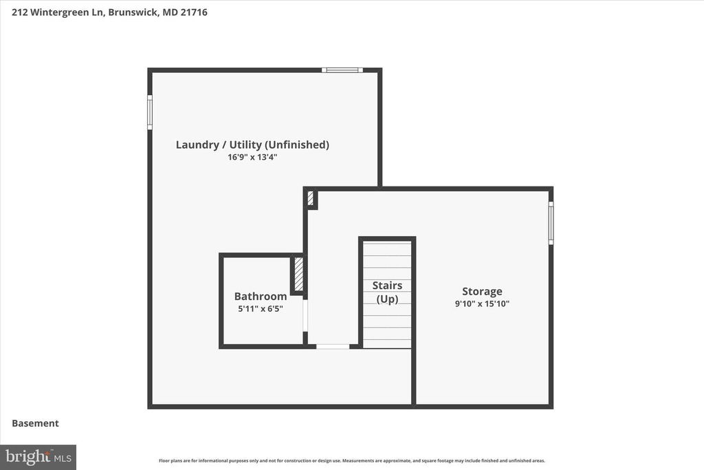 Image 37 of property listing at 212 WINTERGREEN LN, Brunswick, MD 21716