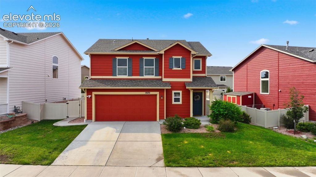 8691 Dry Needle Place, Colorado Springs, CO 80908 — exterior