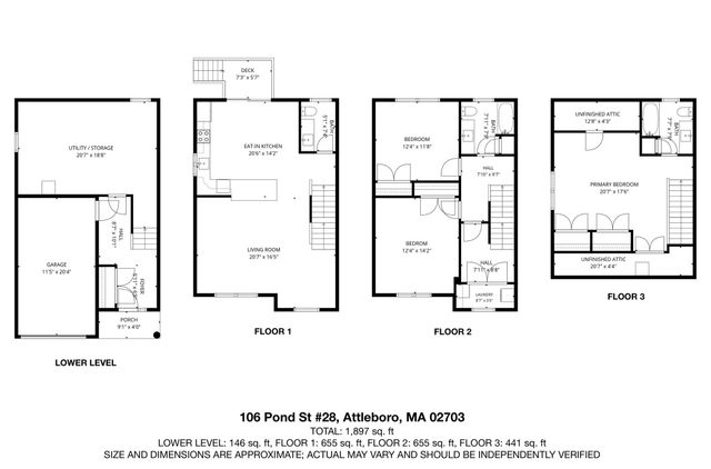 106 Pond Street 28, Attleboro, MA 02703