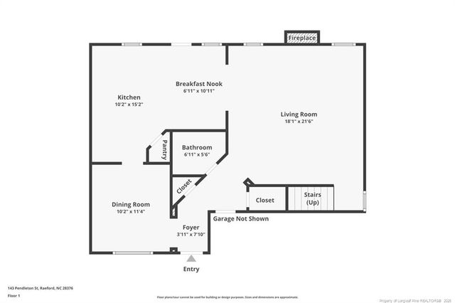 143 Pendleton Street, Raeford, NC 28376