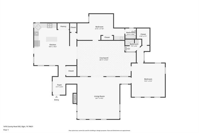 1476 County Road 302, Elgin, TX 78621