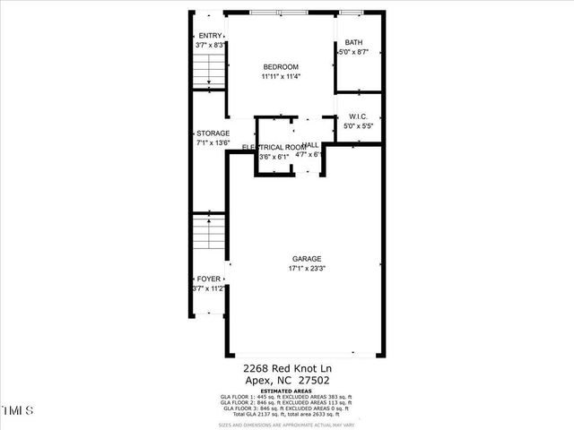 2268 Red Knot Lane, Apex, NC 27502