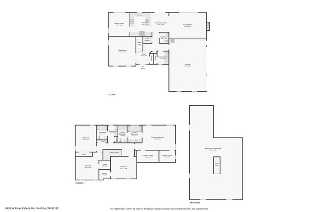 6435 W River Pointe DRIVE, Franklin, WI 53132