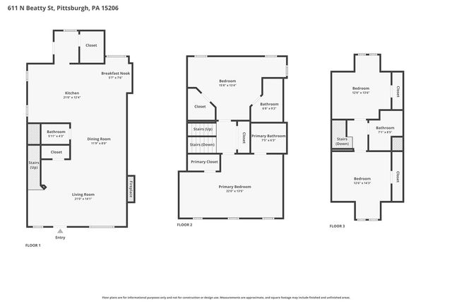 611 N Beatty St, East Liberty, PA 15206