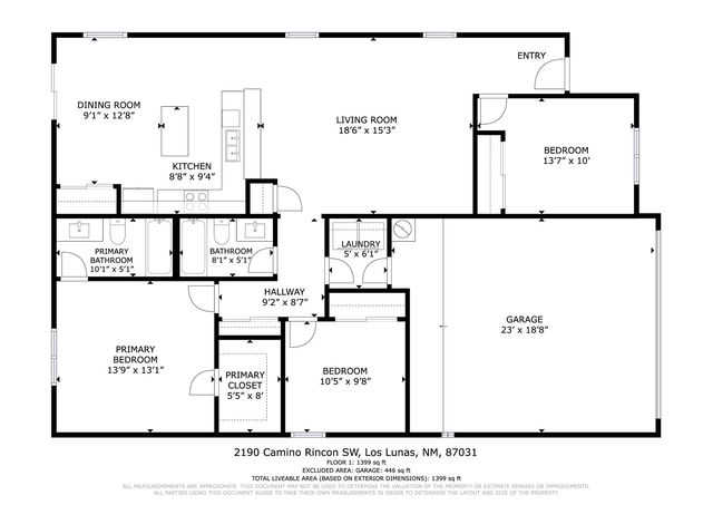 2190 Camino Rincon SW, Los Lunas, NM 87031
