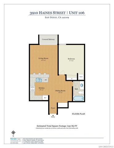 3910 Haines St 106, San Diego, CA 92109