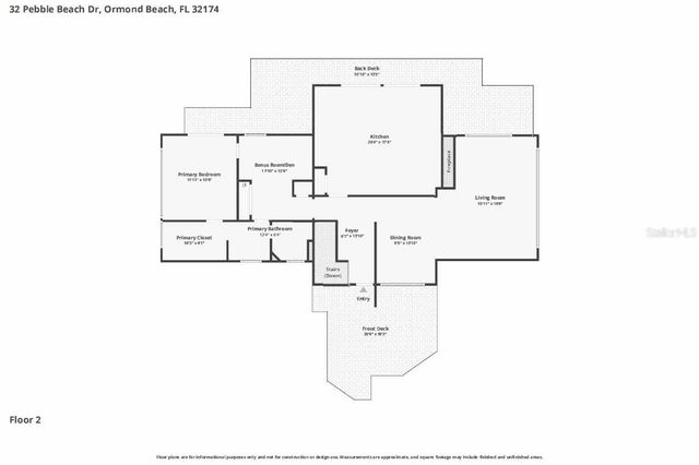 32 PEBBLE BEACH DRIVE, Ormond Beach, FL 32174