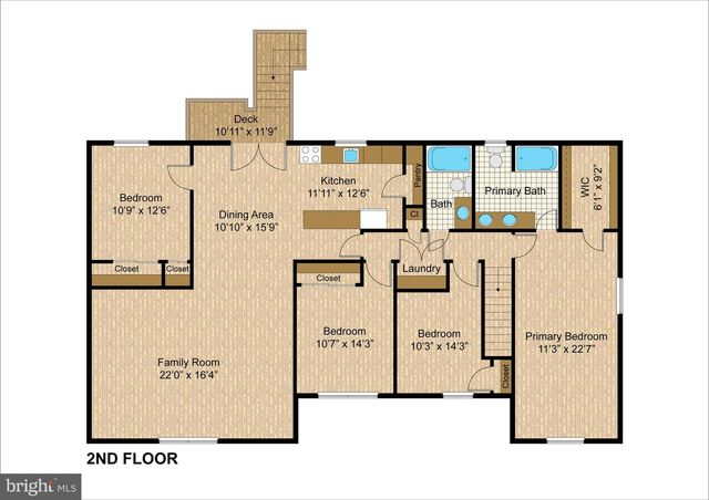 1613 MISSION ST, Owings, MD 20736