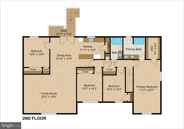 1613 MISSION ST, Owings, MD 20736