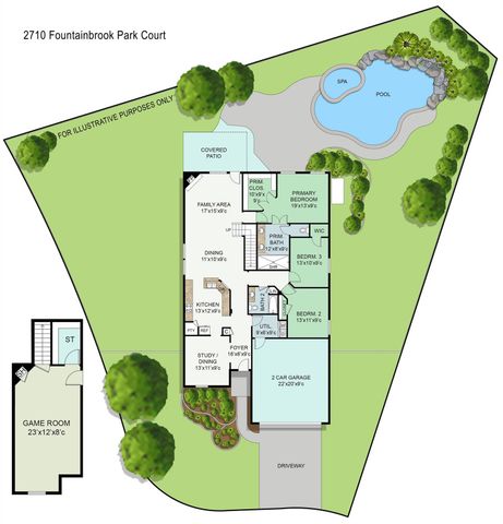 2710 Fountainbrook Park Court, Spring, TX 77386