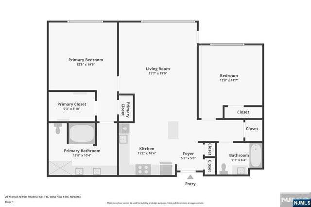 20 Ave At Port Imperial 113, West New York, NJ 07093