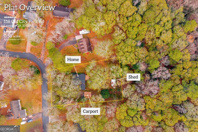 118 Old City Park Rd, Lavonia, GA 30553