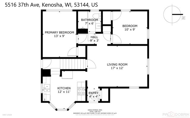 5516 37th AVENUE, Kenosha, WI 53144