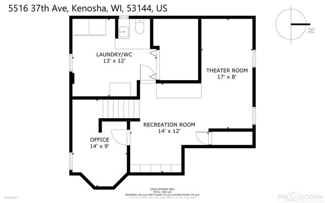 5516 37th AVENUE, Kenosha, WI 53144