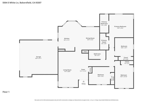 5504 E White Lane, Bakersfield, CA 93307