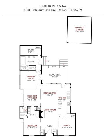 4641 Belclaire Avenue, Highland Park, TX 75209