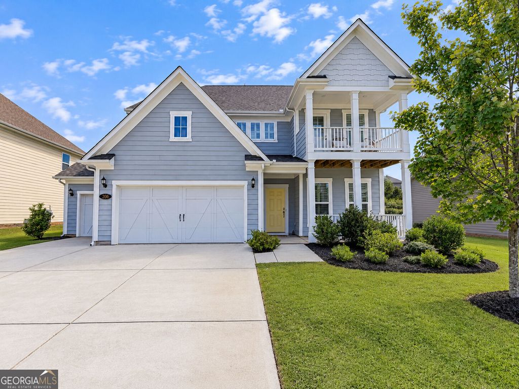 206 Randall Drive, Peachtree City, GA 30269 — exterior