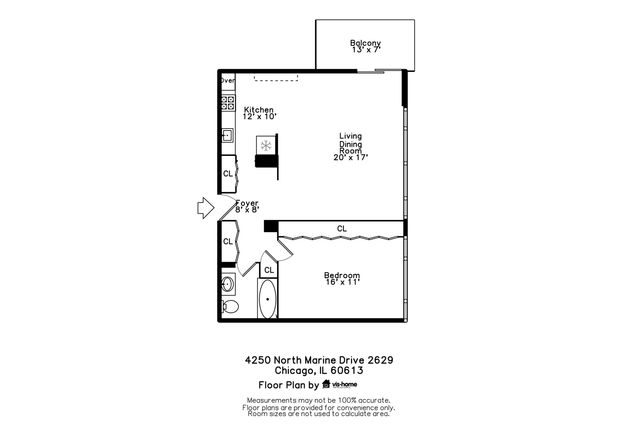 4250 N Marine Drive 2629, Chicago, IL 60613