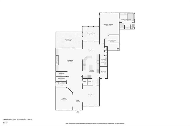 2878 Hidden Falls Drive, Buford, GA 30519