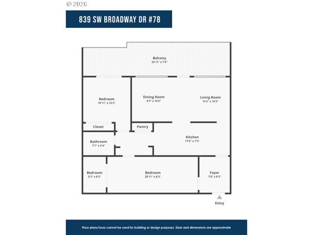 839 Sw BROADWAY Dr 78, Portland, OR 97201