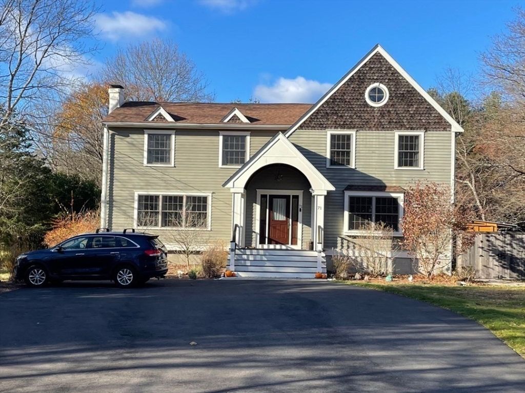 71 Morse Steeet, Sharon, MA 02067