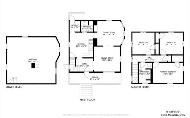 16 Isabella St, Lynn, MA 01902