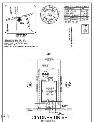 2004 Clydner Drive, Apex, NC 27523