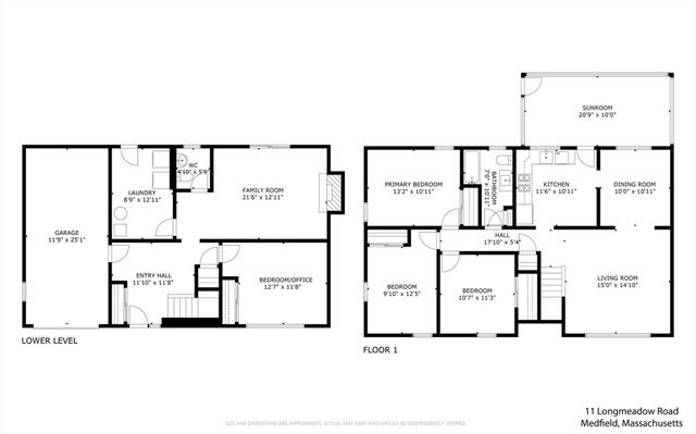 11 Longmeadow Road, Medfield, MA 02052
