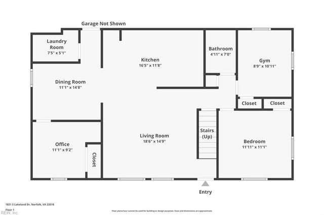 1821 S Lakeland DR, Norfolk, VA 23518