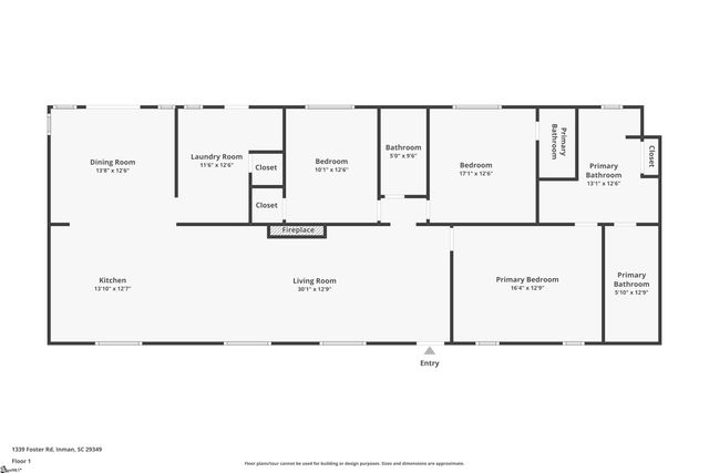 340 Cedar Falls Road, Fountain Inn, SC 29644