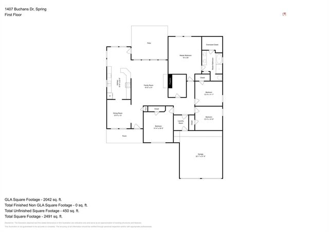 1407 Buchans Drive, Spring, TX 77386