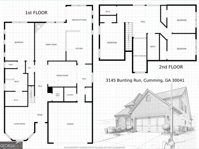 3145 Bunting Run, Cumming, GA 30041