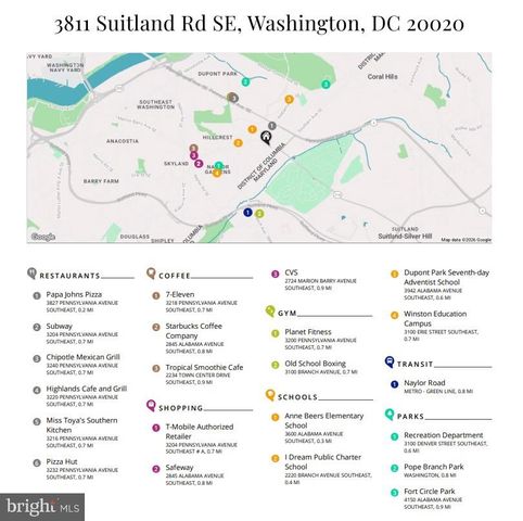 3811 SUITLAND RD SE, Washington, DC 20020