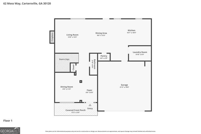62 Moss Way NW, Cartersville, GA 30120