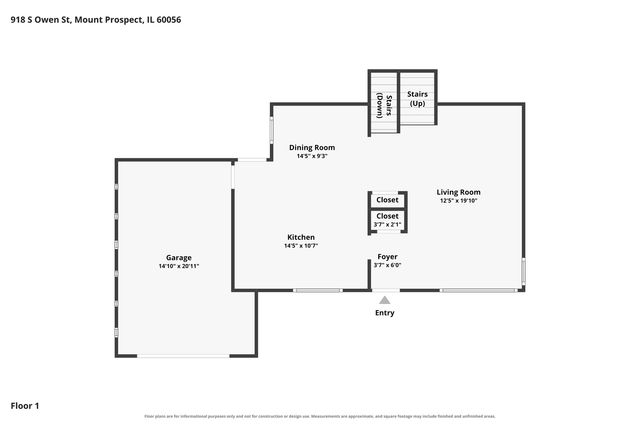 918 S Owen Street, Mount Prospect, IL 60056